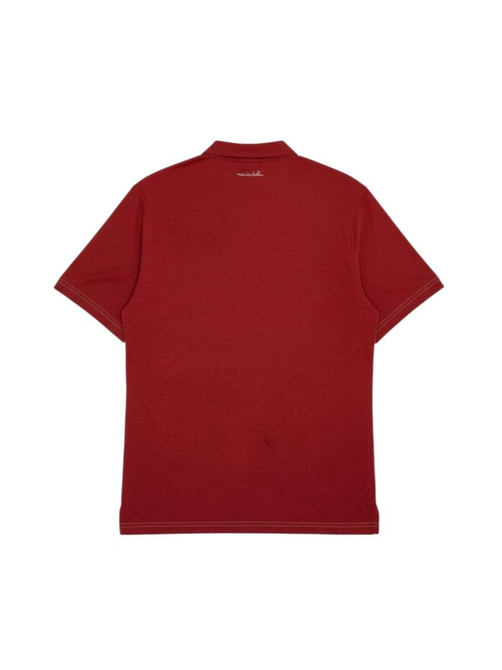 Travis Mathew Mens Polo Golf Shirt Top Knit Light Red XL - Picture 2 of 7